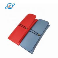 China Exquisite Soft Leather Eyeglasses Cases Personalised Sunglasses Case 180mm Length on sale