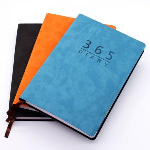 Custom Color A5 Pu Leather Cover Notebook for Personalized Leather Agenda Notebooks