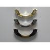 China Antique bronze H005 Metal Coffin Handles Italy Zinc Alloy Half moon shape old bronze color wholesale