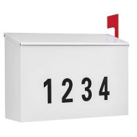 China Combination Code Lock Outdoor Wall Hanging Metal Mailbox for Modern Residential Parcel on sale