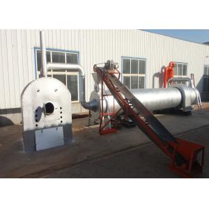 High Efficiency Drum Type Sawdust Rotary Drum Dryer For Wood Chips