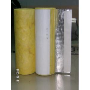 Aluminum Cladding Glass Wool Pipe Insulation Materials 1000mm Length