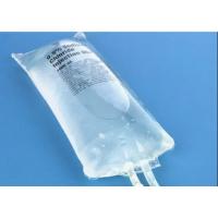 China Transparent 100ml 250ml Disposable Infusion Bag With Two Ports on sale