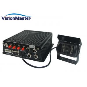 China 4CH HD Hard Disk Multi Camera Vehicle Dvr WiFi 3G 4G Optional Aviation Connector supplier