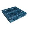 China 1200x1000 Lowes Plastic Pallets Second Hand Dynamic Load 1T Anti-Slip Rubber Inserted wholesale