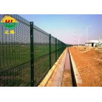 China 2.5m Welded Mesh Fence Low Carbon Steel Clear View 8 Gauge High Security on sale