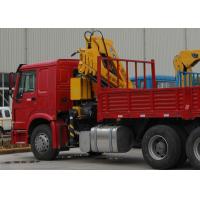 China Durable XCMG Knuckle Boom Truck Mounted Crane , Cargo Crane Truck on sale