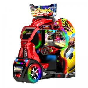 42 Inch Lcd Car Racing Game Machine 110V 220V Racing Simulator With Motion Seat