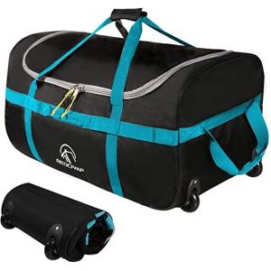 Foldable Duffle Bag With Wheels 85l 120l 140l 1680d Oxford Collapsible