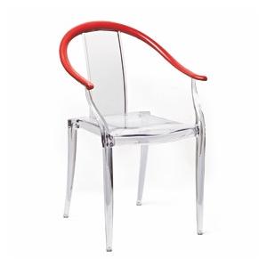 clear plastic Mi ming chair transparent restaurant dining chair furniture