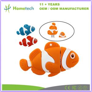 Custom Fish Shape USB 3.0 Stick 16GB 32GB 128GB High Speeds 64GB Memory USB Stick