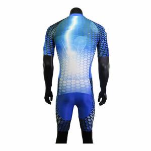 Stretchable Inline Skating Apparel , Durable Inline Skating Skinsuit No Fade