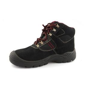 Customized Toe Cap UG-198-B Feet Protective Suede Leather Work Laced-up Safety Shoes