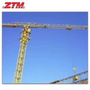 China ZTT296B Flattop Tower Crane 12t Capacity 75m Jib Length 2.5t Tip Load High Quality Hoisting Equipment supplier
