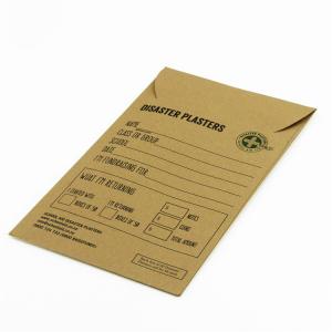 China Custom Printed Brown Kraft Paper Envelope With Own Logo Eco Friendly supplier