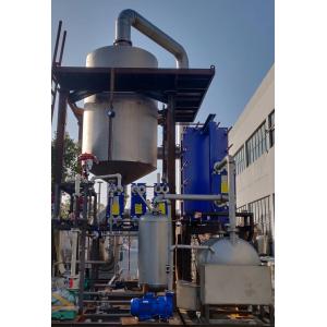 Tubular Type MVR Evaporator 500-5000l Sewage Treatment Machine For Ammonium Sulfate Evaporation Concentration