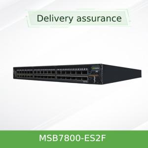 China 日付の中心のMSB7800-ES2FネットワークIB Mellanox 100gbスイッチ高速 on sale