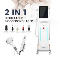 China 808 Laser Hair Removal Machine Diode Laser Handpiece 1064 755 Triple Wavelength Diode Laser For Hair Removal on sale