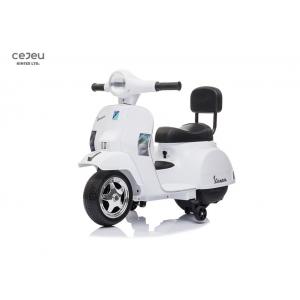 EN62115 Mini Vespa Scooter 6V 3KM/HR Mp3 Play For 5 Year Olds
