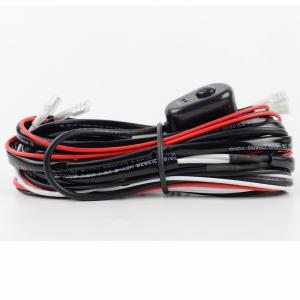 Onedrive 12V 40A Electric Vehicle Cable With Switch LED Work Spotlight