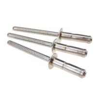 China Natural Color Stainless Steel Pop Rivets Truss Head ANSI Fastener on sale