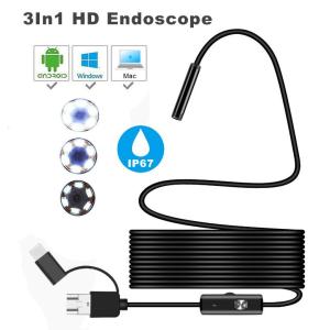 China OEM 3.9mm 720P IP67 Modulo de cámara de endoscopio FF Modulo de cámara USB de gran angular con LED wholesale