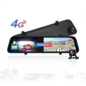 4G ADAS Wireless Dual Dash Cam With Wifi Android 8.1 Rear View DVR