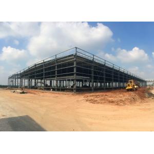 China Multi Span Steel Structure Warehouse Construction AISC BV CE Standard supplier