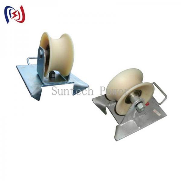 China Cable Pithead Roller SH130S 10KN Load for Cable Pulling wholesale
