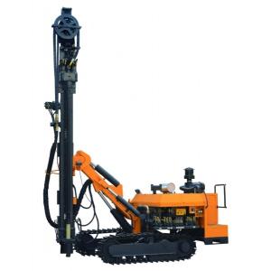 China Compact portable borehole drilling rigs , self propelled hydraulic drilling equipment supplier