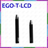 China Cigarro do ego T LCD 650mAh E com o cigarro do ego T E do contador do sopro da indicação digital wholesale