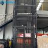 China Customized Black Two Floors 2T 5M Hydraulic Guide Rail Elevator For Loading And Unloading Goods wholesale