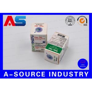 Medical Science Carton Box 10ml Vial Boxes CMYK Regular Printing Glossy Box