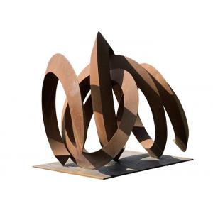 Custom Size Rusted Metal Art Garden Corten Steel Abstract Sculpture