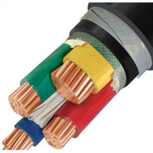 China 16mm 4 Core Low Voltage Cable , XLPE STA/SWA Armoured Low Voltage Cable Wire supplier