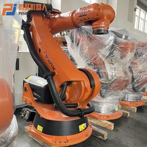 China Used KUKA Robot KR210 Auto Parts Handling Palletizing Robot Arm C2 Control Cabinet supplier