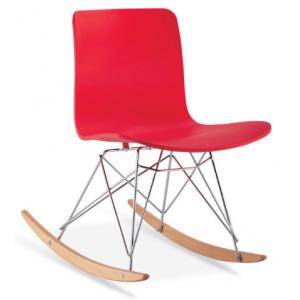 modern home furniture plastic rocker chair