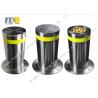 Remote Control Hydraulic Retractable Bollards Traffic Surface Mount For Car