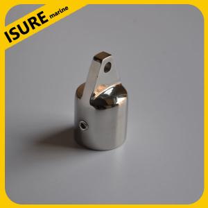 stainless steel boat top cap jaw railing hand rail fitting cleat