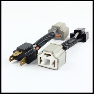 China H4 9003 HB2 Ceramic Male Female Wiring harness H4 EXTENDED CONNECTOR/PLUG/ADAPTOR/SOCKET supplier