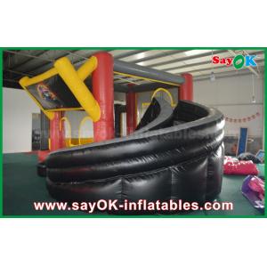China Diapositiva inflable interior 4 los x 6m o tobogán acuático de salto animoso inflable modificado para requisitos particulares de Toy Castle del tamaño para los niños supplier