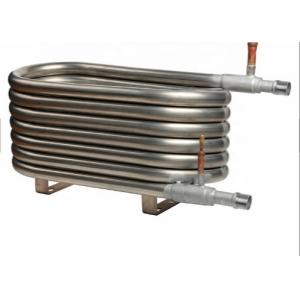 China Titanium Coaxial Heat Exchanger Low Power Consumption For Manufacturing Plant supplier