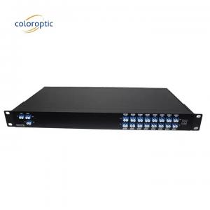 China Single Fiber WDM Model 40 Channel DWDM AAWG WDM System LC Connector supplier