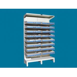 China Multi Function Pharmacy Display Shelves For Hospital Steel Material supplier