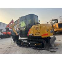 China Sany SY75C Pro Used Excavator Second Hand 7.5 Ton Sany Mini Digger on sale