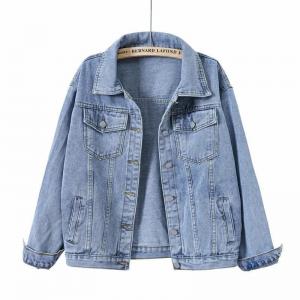 Custom Size Heavy Winter Jacket Windproof Denim Jean Jacket