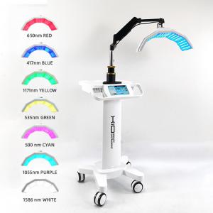China Digital Control Facial PDT LED Light Therapy Machine 273 Pcs Beads supplier