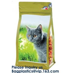 China Pet Treat Food Pouch BAGS,Bath Salts Fishing Baits Garden & Building supplies STAND UP POUCHES SIDE GUSSET BAGS FLAT BOT supplier