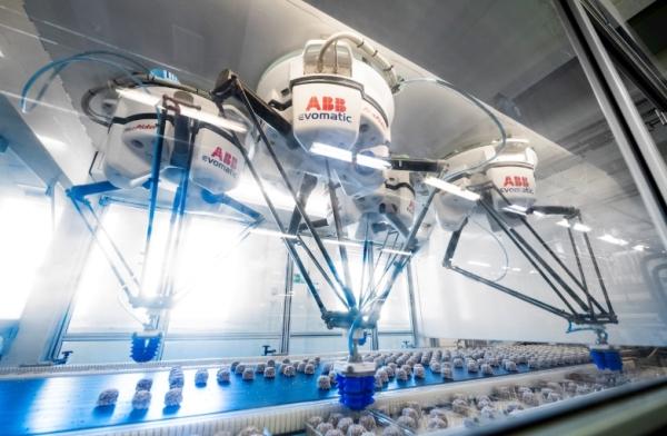 4 Axis Robot ABB Delta Robots High Speed Flexibility  Picking