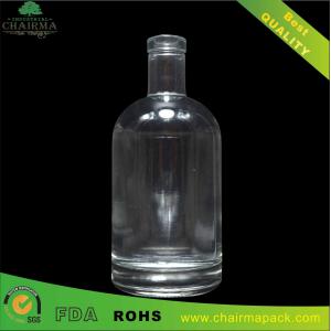 750ml Hight Quality Rum Glass Bottle